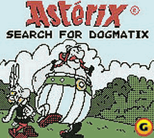 Asterix - Search for Dogmatrix Title Screen